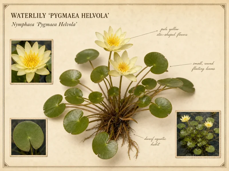 Waterlily ‘Pygmaea Helvola’ (Nymphaea ‘Pygmaea Helvola’)