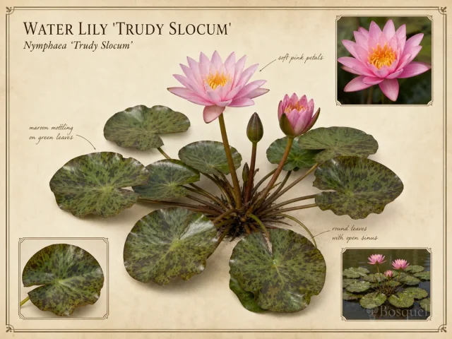 Water Lily 'Trudy Slocum'