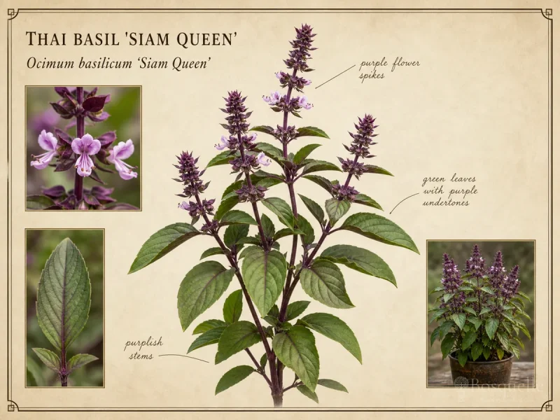 Thai Basil 'Siam Queen' — What fails at planting