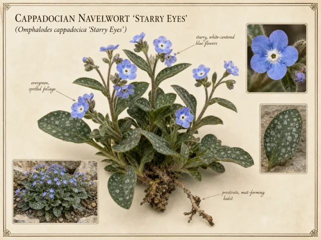 Cappadocian Navelwort ‘Starry Eyes’ (Omphalodes cappadocica ‘Starry Eyes’)