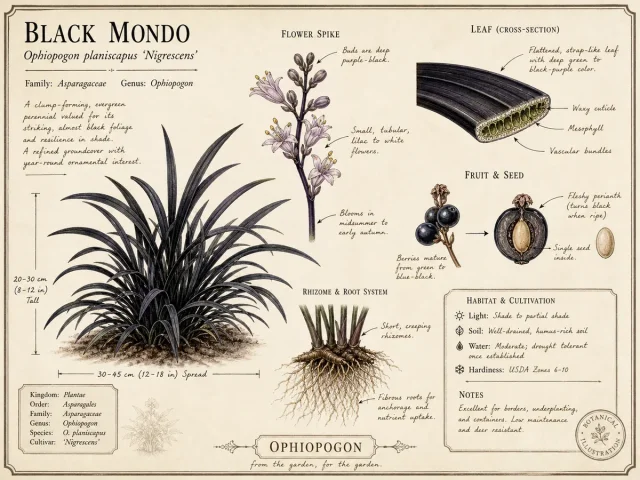 Black Mondo — What else likes moist shade · Give it shade, even…