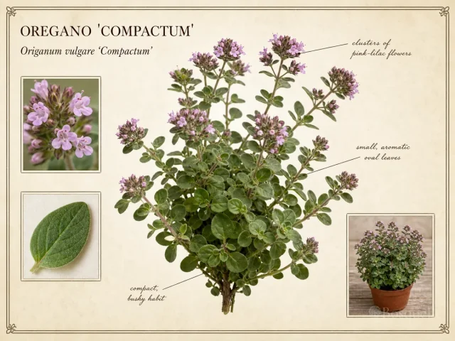 Oregano ‘Compactum’ (Origanum vulgare ‘Compactum’)