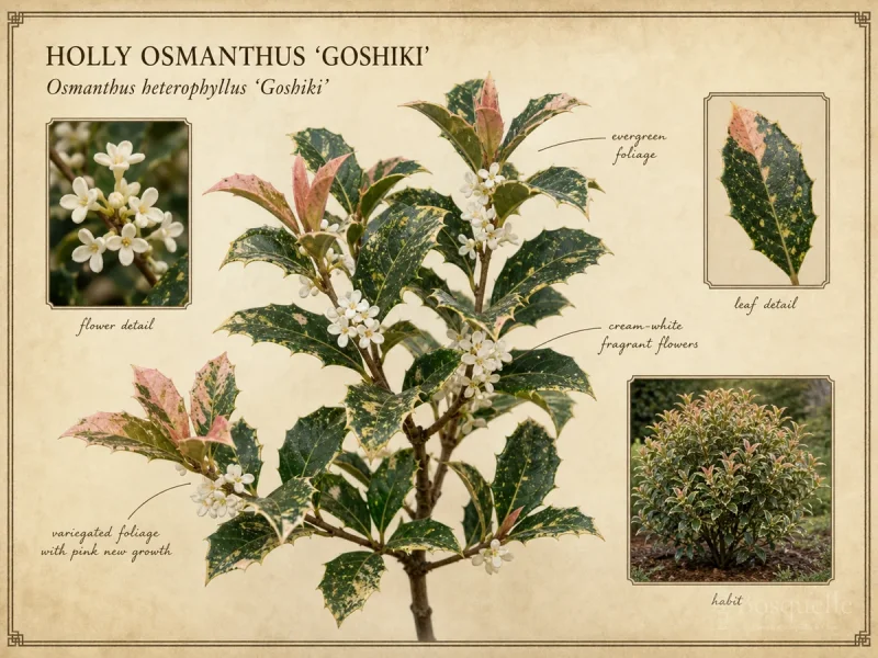 Holly Osmanthus 'Goshiki'