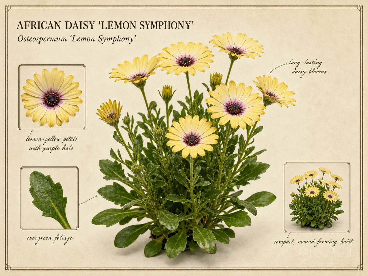 African Daisy ‘Lemon Symphony’ (Osteospermum ‘Lemon Symphony’)
