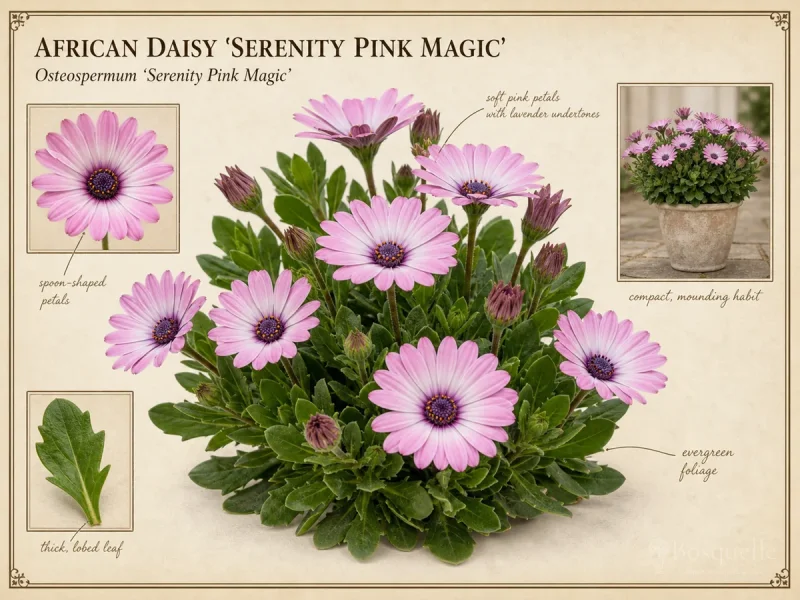 African Daisy ‘Serenity Pink Magic’ (Osteospermum ‘Serenity Pink Magic’)