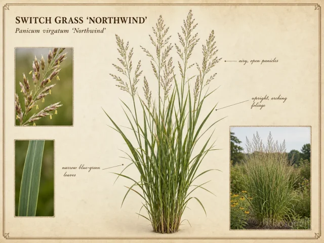 Switch Grass 'Northwind' — Grasses and winter seedheads