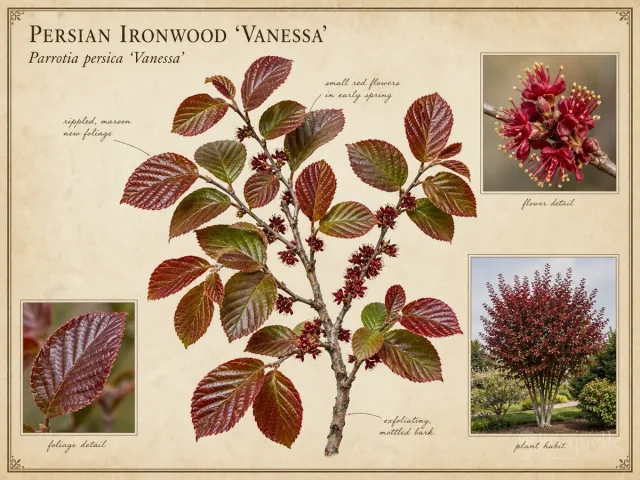 Persian Ironwood 'Vanessa'