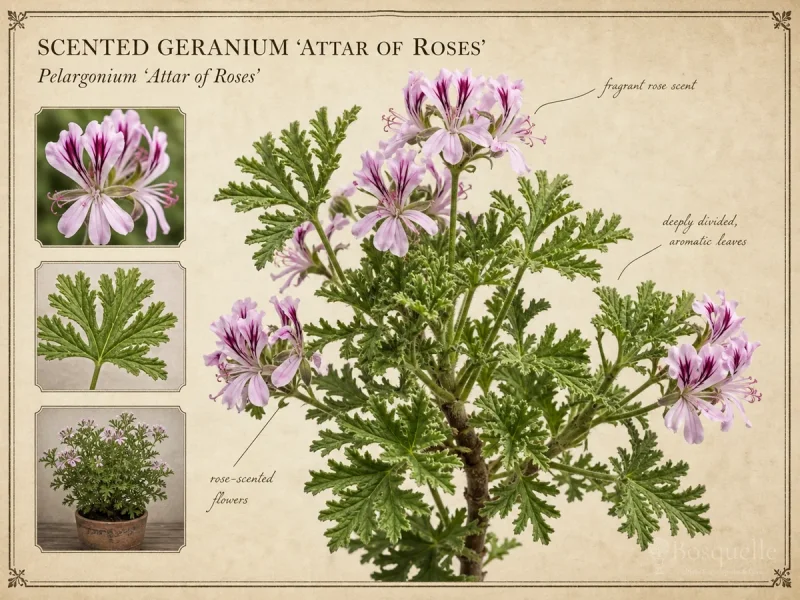 Scented Geranium ‘Attar of Roses’ (Pelargonium ‘Attar of Roses’)