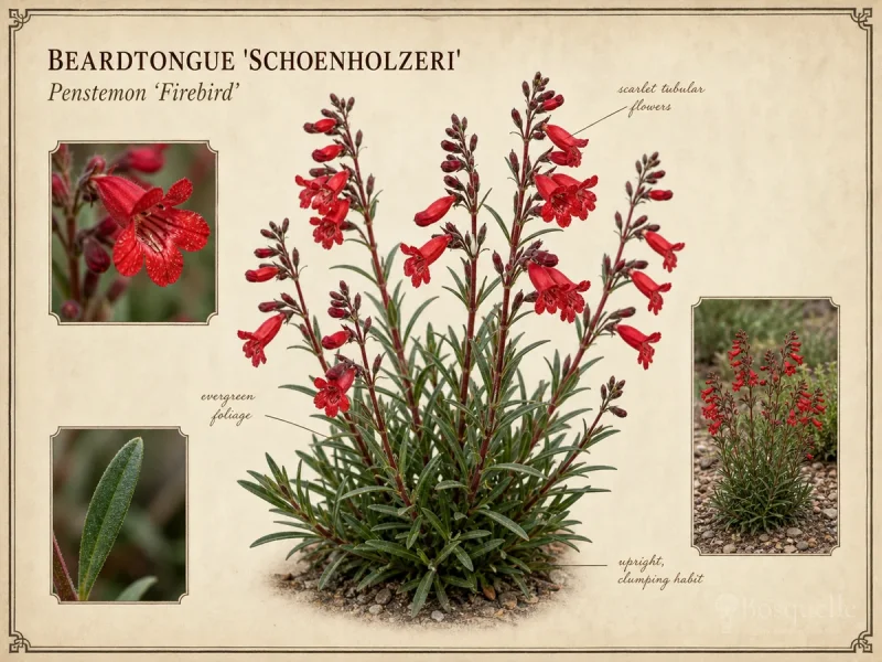 Beardtongue ‘Schoenholzeri’ (Penstemon ‘Firebird’)