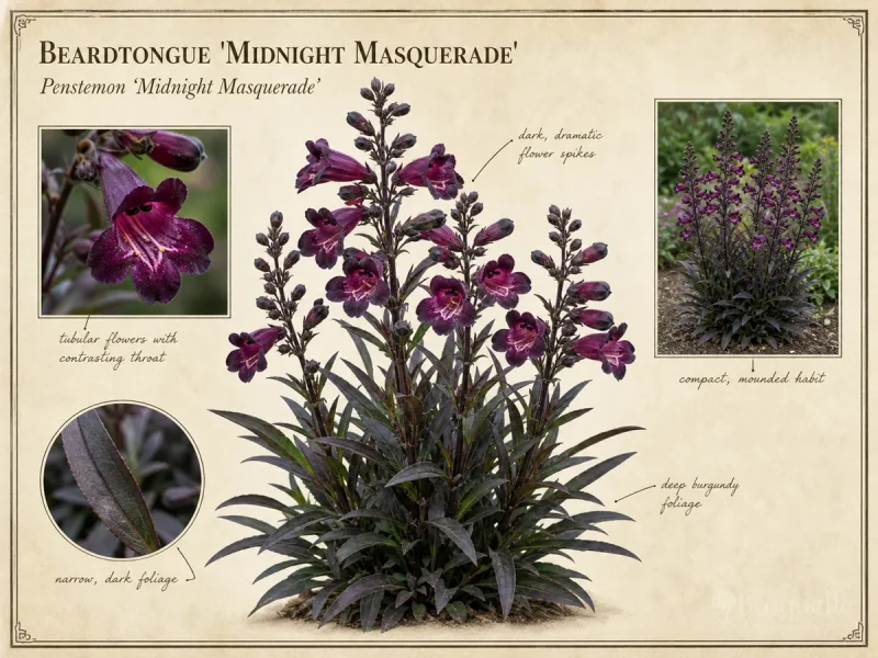 Beardtongue ‘Midnight Masquerade’ (Penstemon ‘Midnight Masquerade’)