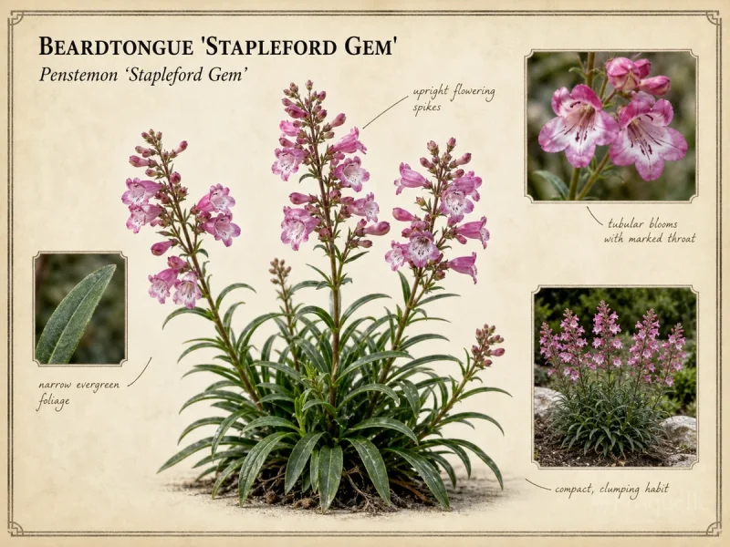 Beardtongue ‘Stapleford Gem’ (Penstemon ‘Stapleford Gem’)