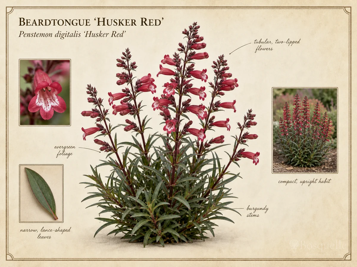 Beardtongue 'Husker Red'