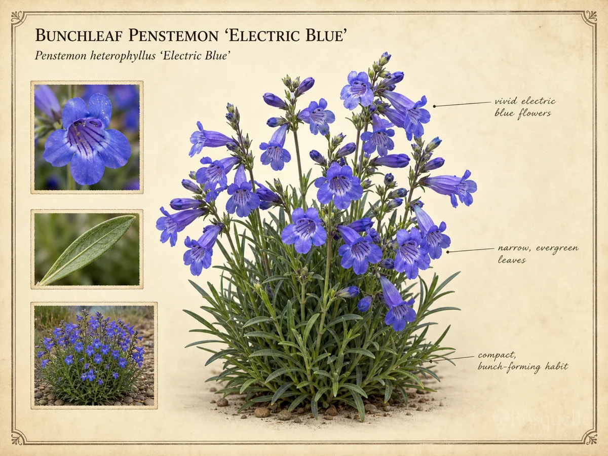 Bunchleaf Penstemon 'Electric Blue'
