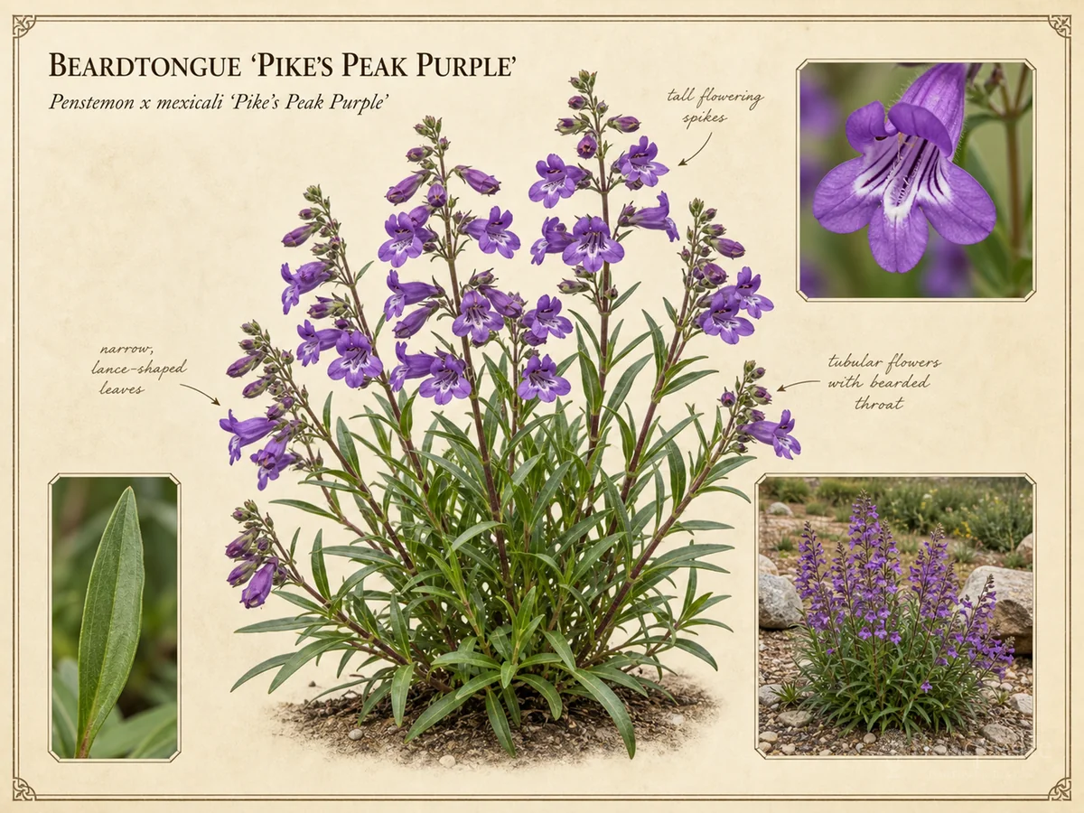 Beardtongue 'Pike's Peak Purple'