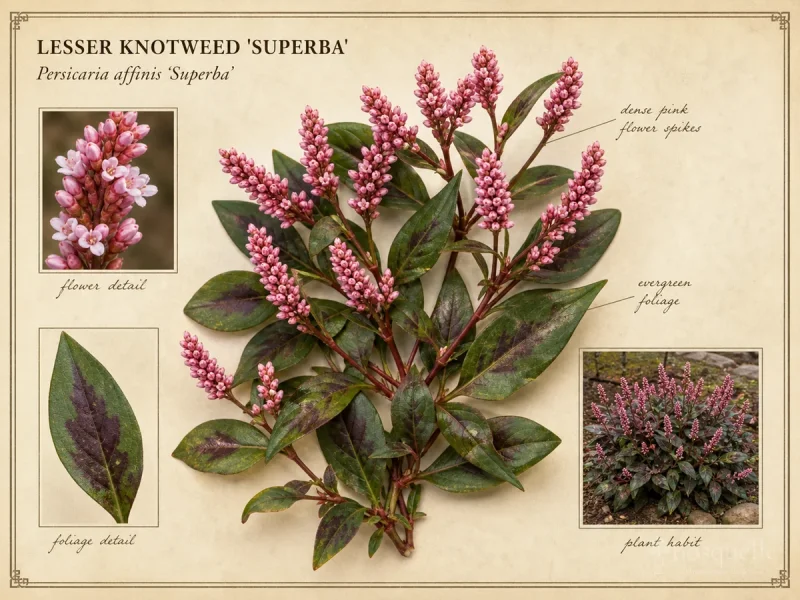 Lesser Knotweed 'Superba' — Plant in spring, and leave room for the clump