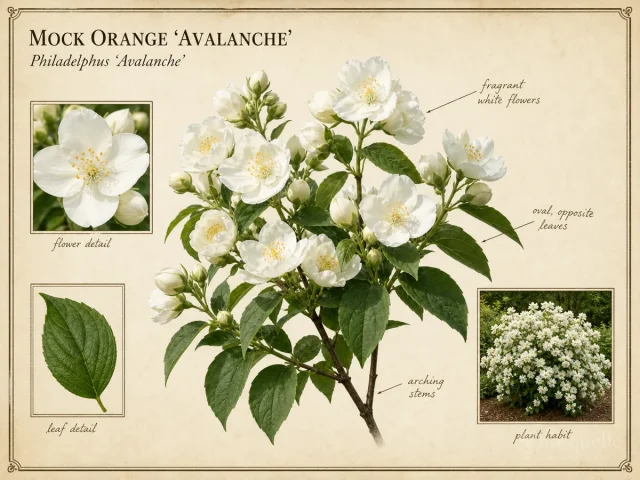Mock Orange 'Avalanche'