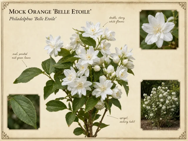 Mock Orange 'Belle Etoile'