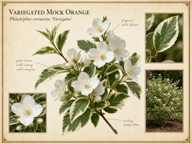 Variegated Mock Orange