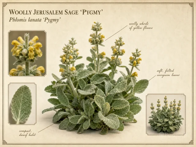 Woolly Jerusalem Sage ' 'Pygmy'