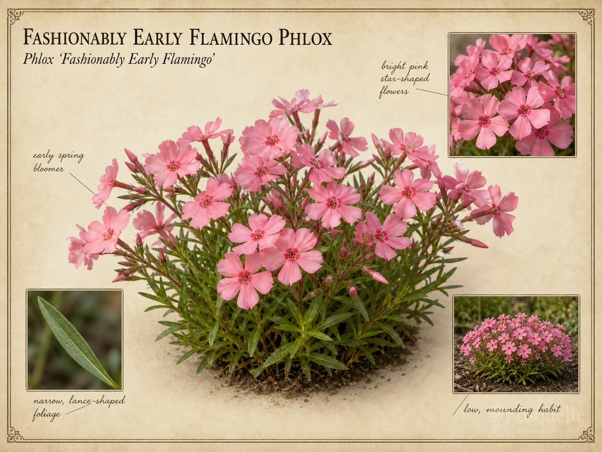 Fashionably Early Flamingo Phlox (Phlox ‘Fashionably Early Flamingo’)