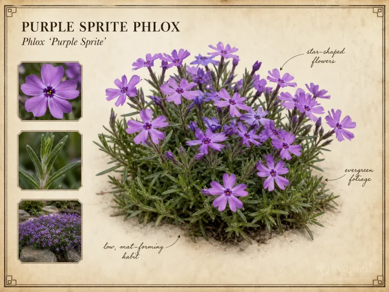 Purple Sprite Phlox (Phlox ‘Purple Sprite’)