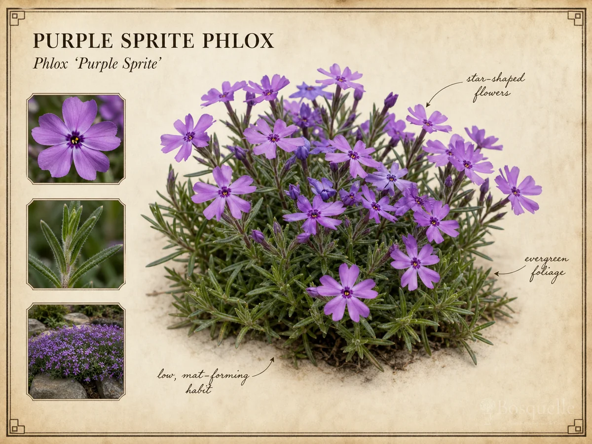 Purple Sprite Phlox (Phlox ‘Purple Sprite’)