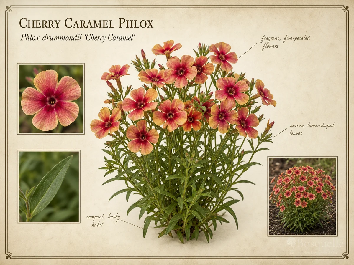 Cherry Caramel Phlox (Phlox drummondii ‘Cherry Caramel’)