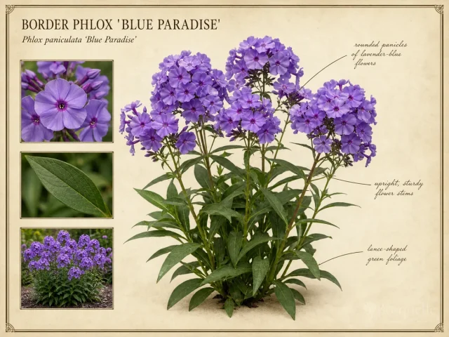 Border Phlox ‘Blue Paradise’ (Phlox paniculata ‘Blue Paradise’)