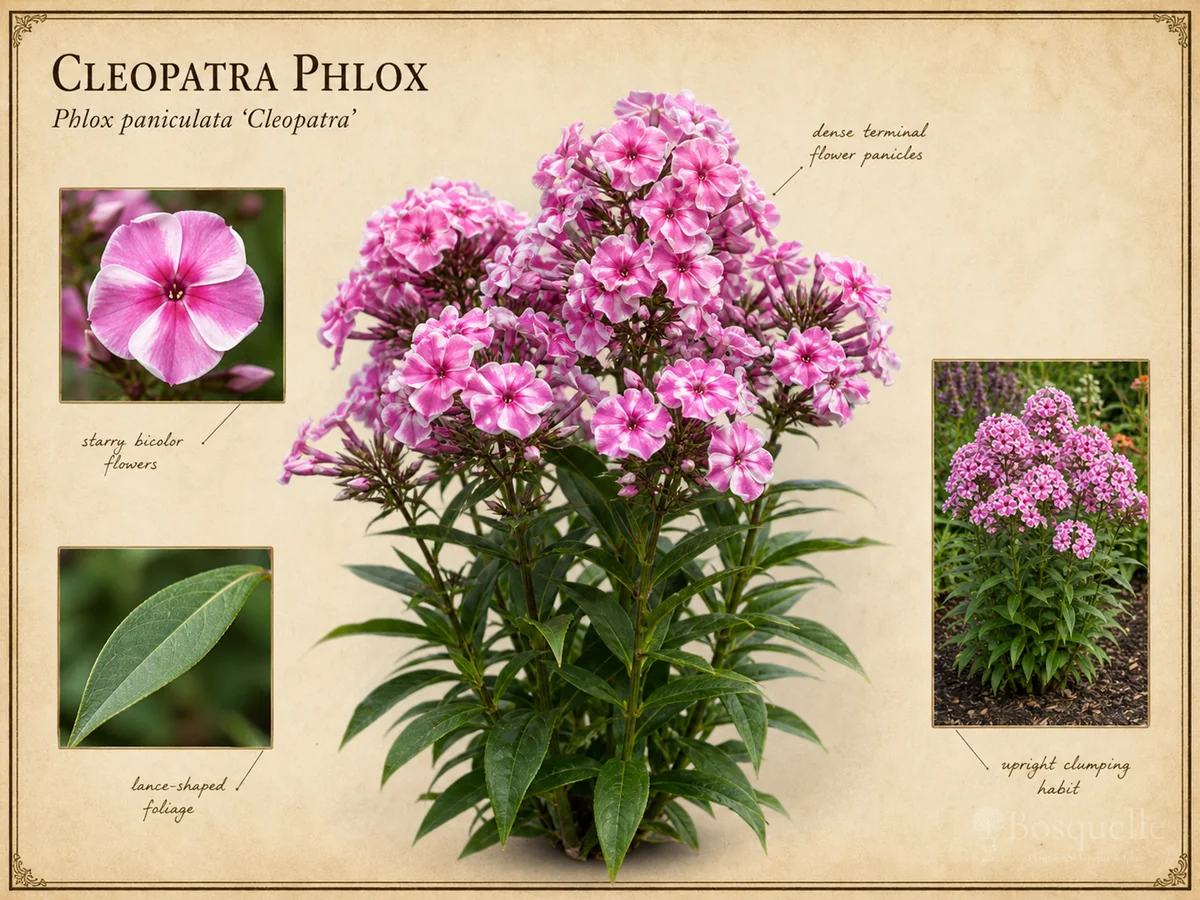 Cleopatra Phlox (Phlox paniculata ‘Cleopatra’)