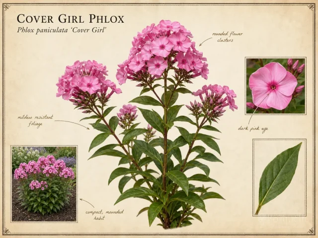 Cover Girl Phlox (Phlox paniculata ‘Cover Girl’)