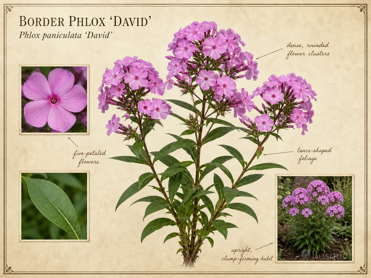 Border Phlox ‘David’ (Phlox paniculata ‘David’)