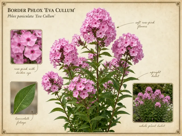 Border Phlox ‘Eva Cullum’ (Phlox paniculata ‘Eva Cullum’)