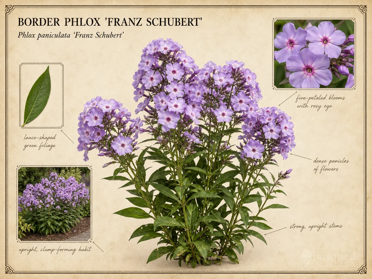 Border Phlox ‘Franz Schubert’ (Phlox paniculata ‘Franz Schubert’)