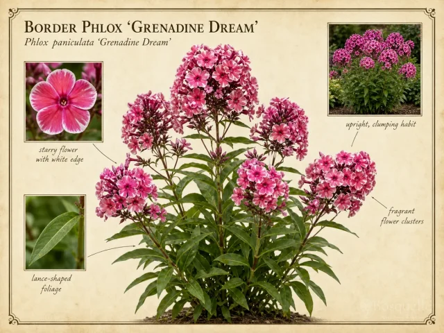 Border Phlox 'Grenadine Dream'
