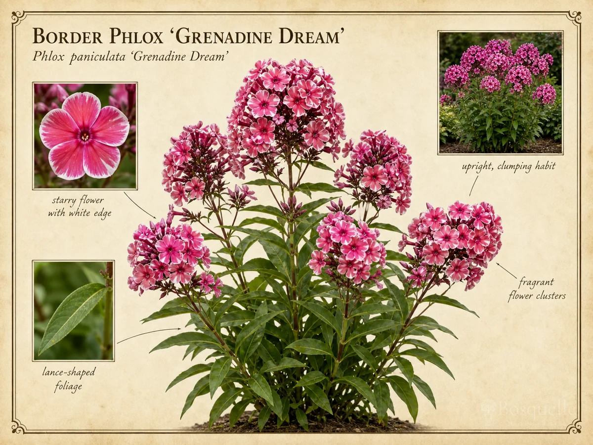 Border Phlox 'Grenadine Dream'