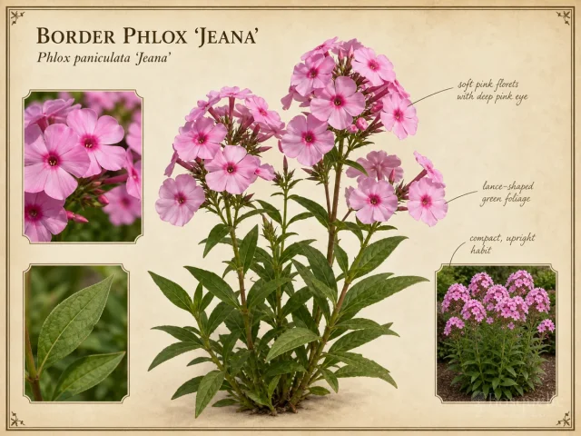 Border Phlox ‘Jeana’ (Phlox paniculata ‘Jeana’)