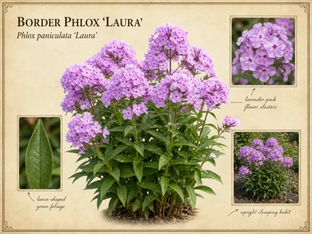 Border Phlox ‘Laura’ (Phlox paniculata ‘Laura’)