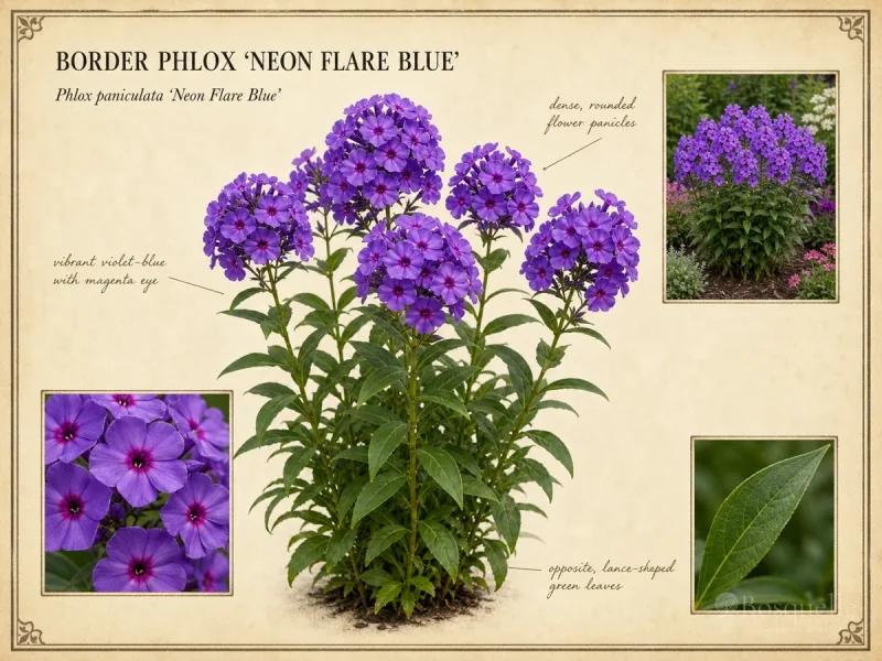 Border Phlox ‘Neon Flare Blue’ (Phlox paniculata ‘Neon Flare Blue’)