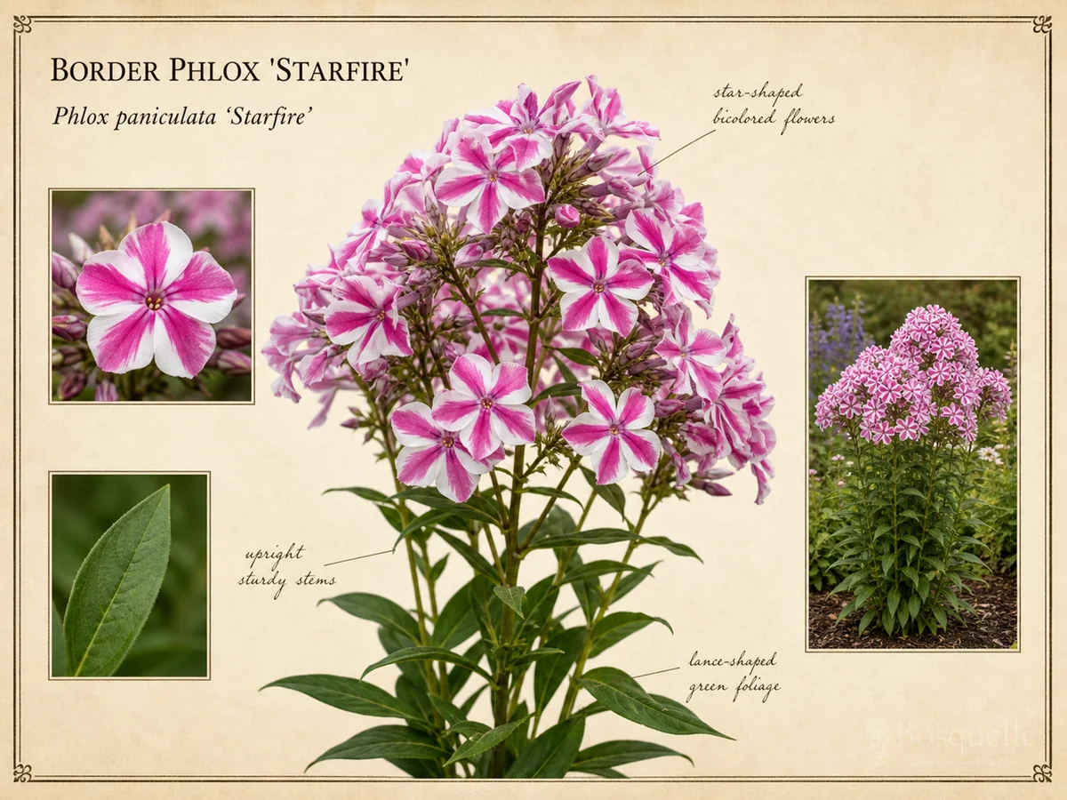 Border Phlox 'Starfire'