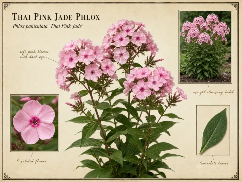 Thai Pink Jade Phlox (Phlox paniculata ‘Thai Pink Jade’)