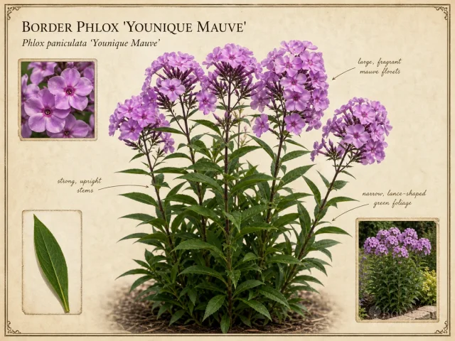 Border Phlox ‘Younique Mauve’ (Phlox paniculata ‘Younique Mauve’)