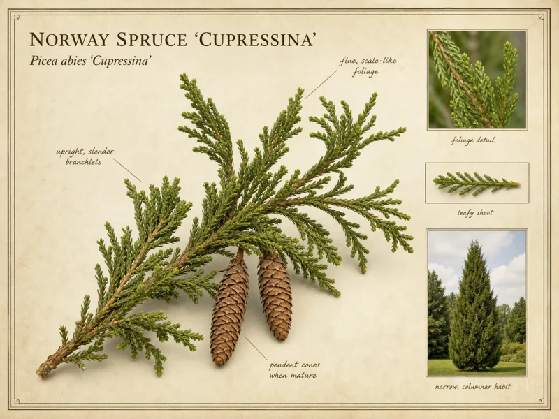 Norway Spruce 'Cupressina' — How to plant spruce
