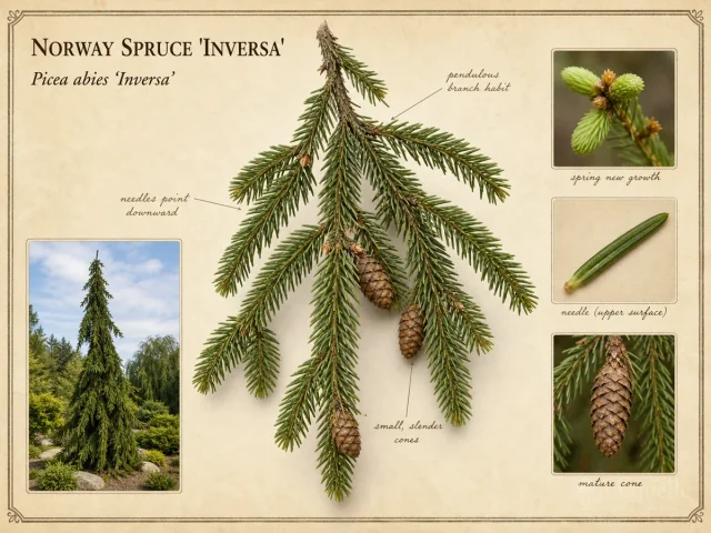 Norway Spruce ‘Inversa’ (Picea abies ‘Inversa’)