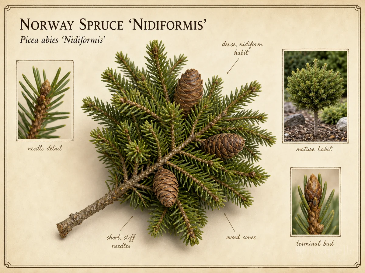 Norway Spruce 'Nidiformis' — How to prune spruce