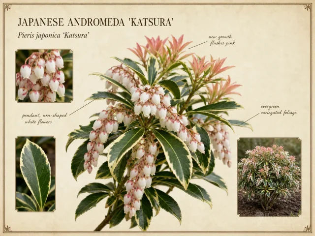 Japanese Andromeda ‘Katsura’ (Pieris japonica ‘Katsura’)