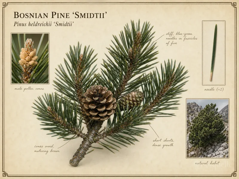 Bosnian Pine ‘Smidtii’ (Pinus heldreichii ‘Smidtii’)