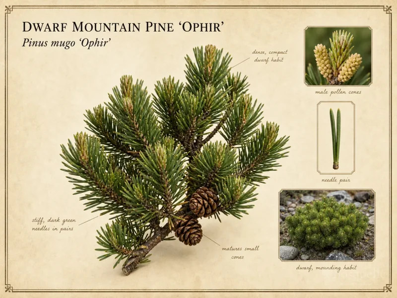 Dwarf Mountain Pine 'Ophir'
