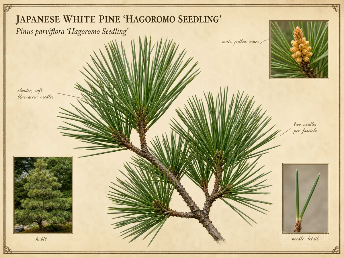 Japanese White Pine 'Hagoromo Seedling'