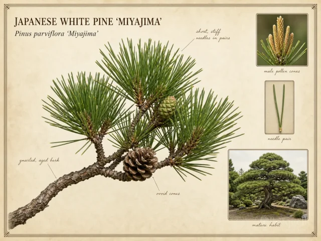 Japanese White Pine 'Miyajima'