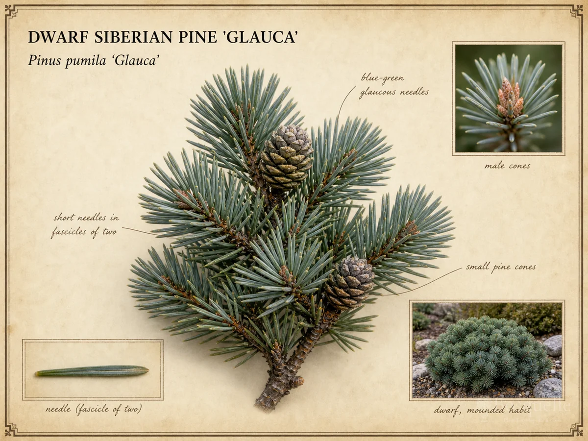 Dwarf Siberian Pine 'Glauca'